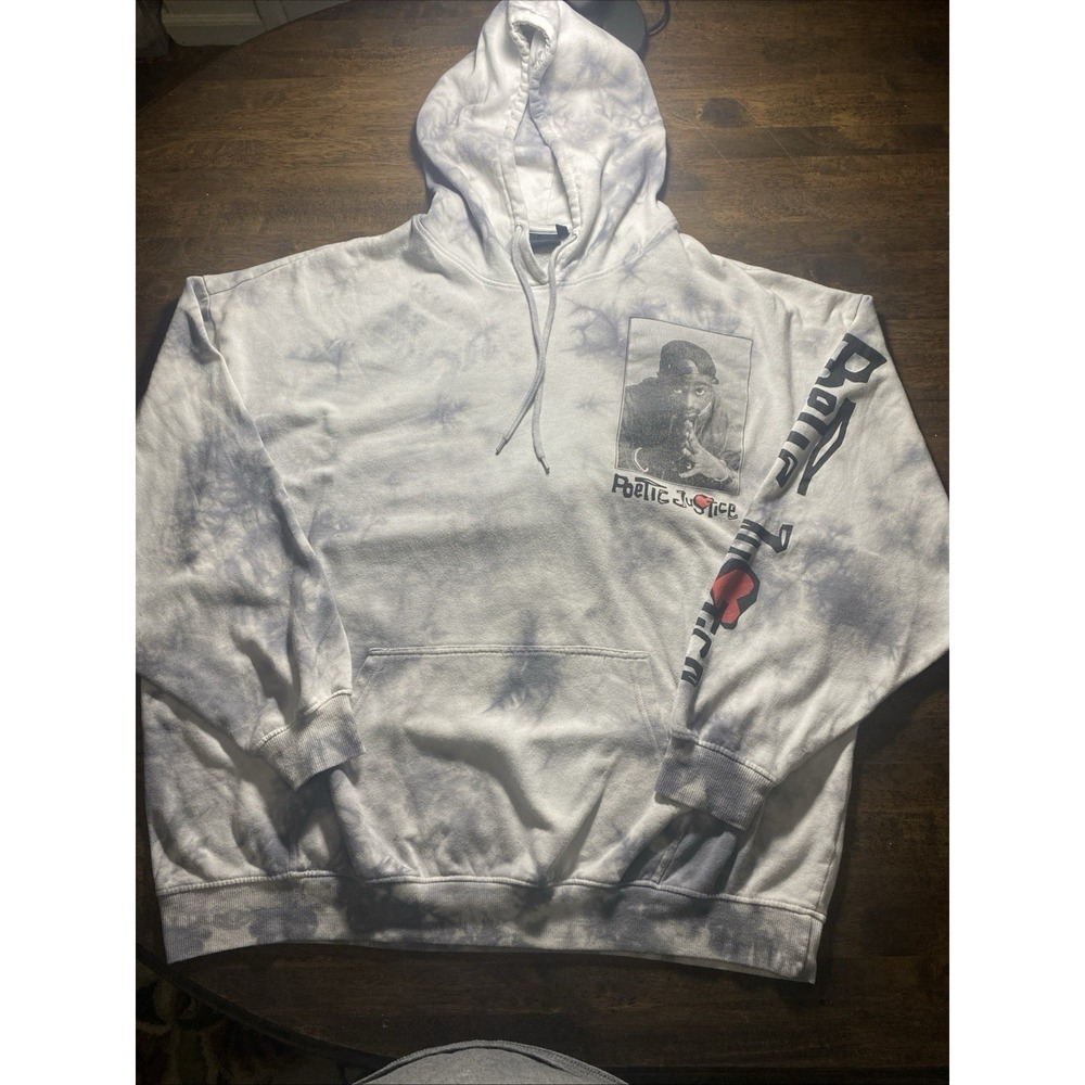 Chemistry Brand Poetic Justice Tupac Pullover Hoodie Size 3XL